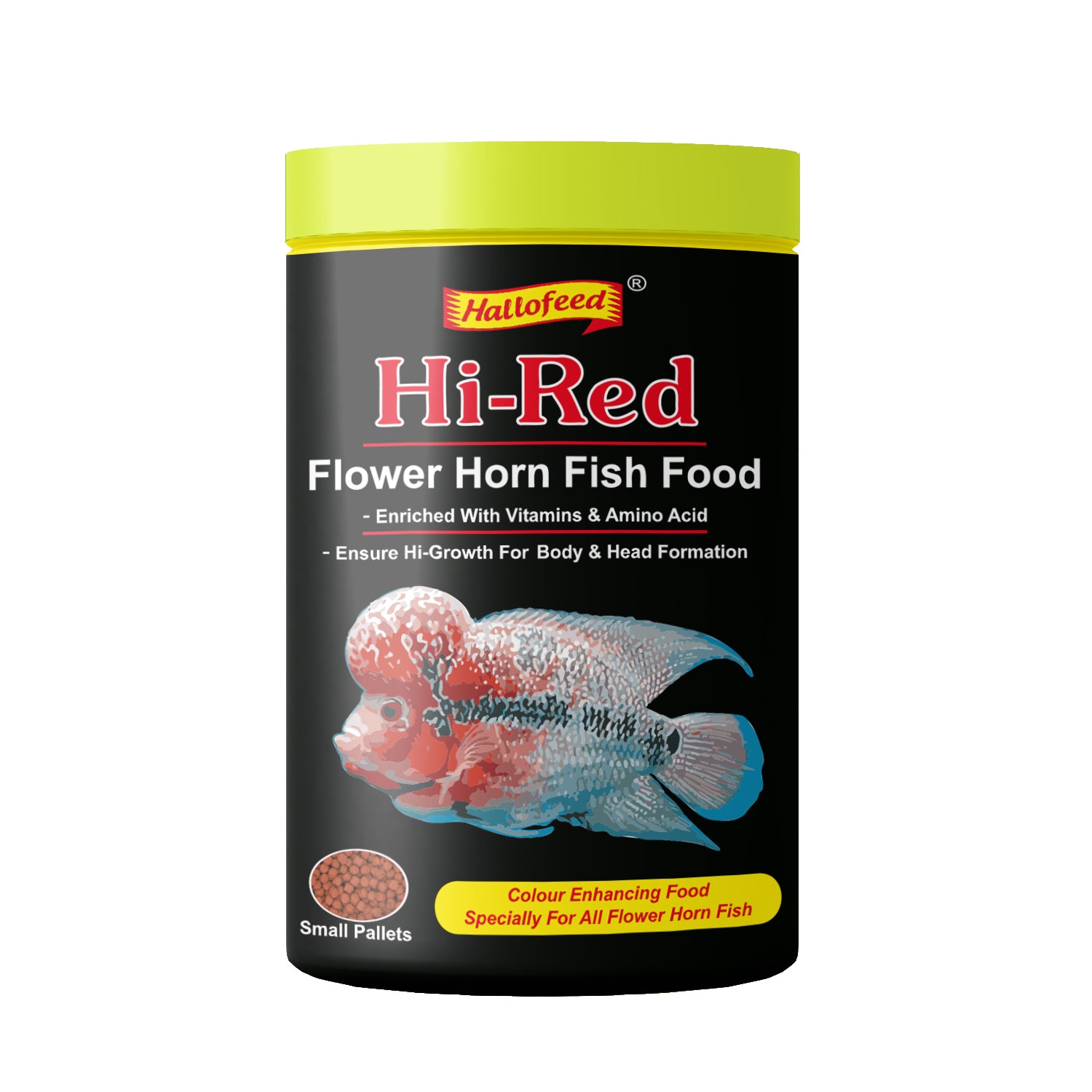 Hallofeed Hi-Red Fish food 100gm