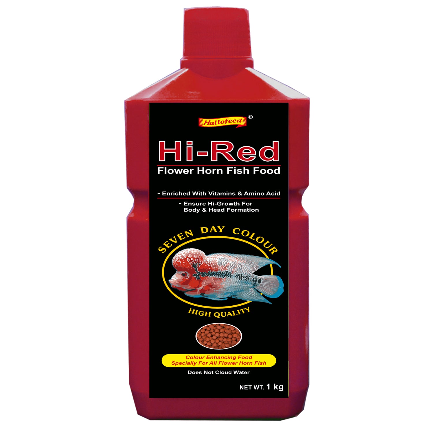 Hallofeed Hi-Red Fish food 1kg