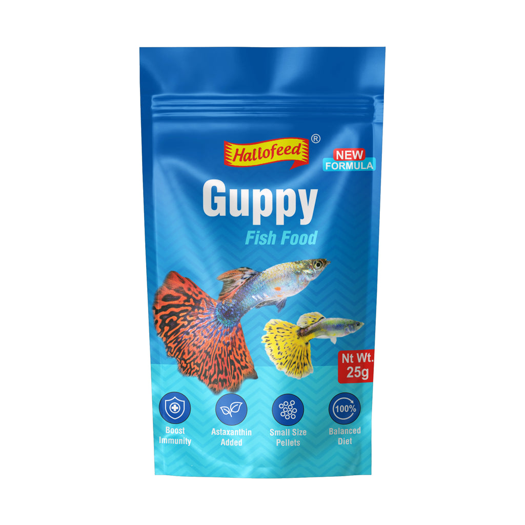 Hallofeed Guppy Fish food 25gm
