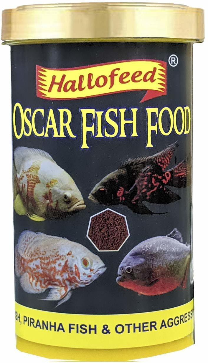Hallofeed Oscar fish food 100gm