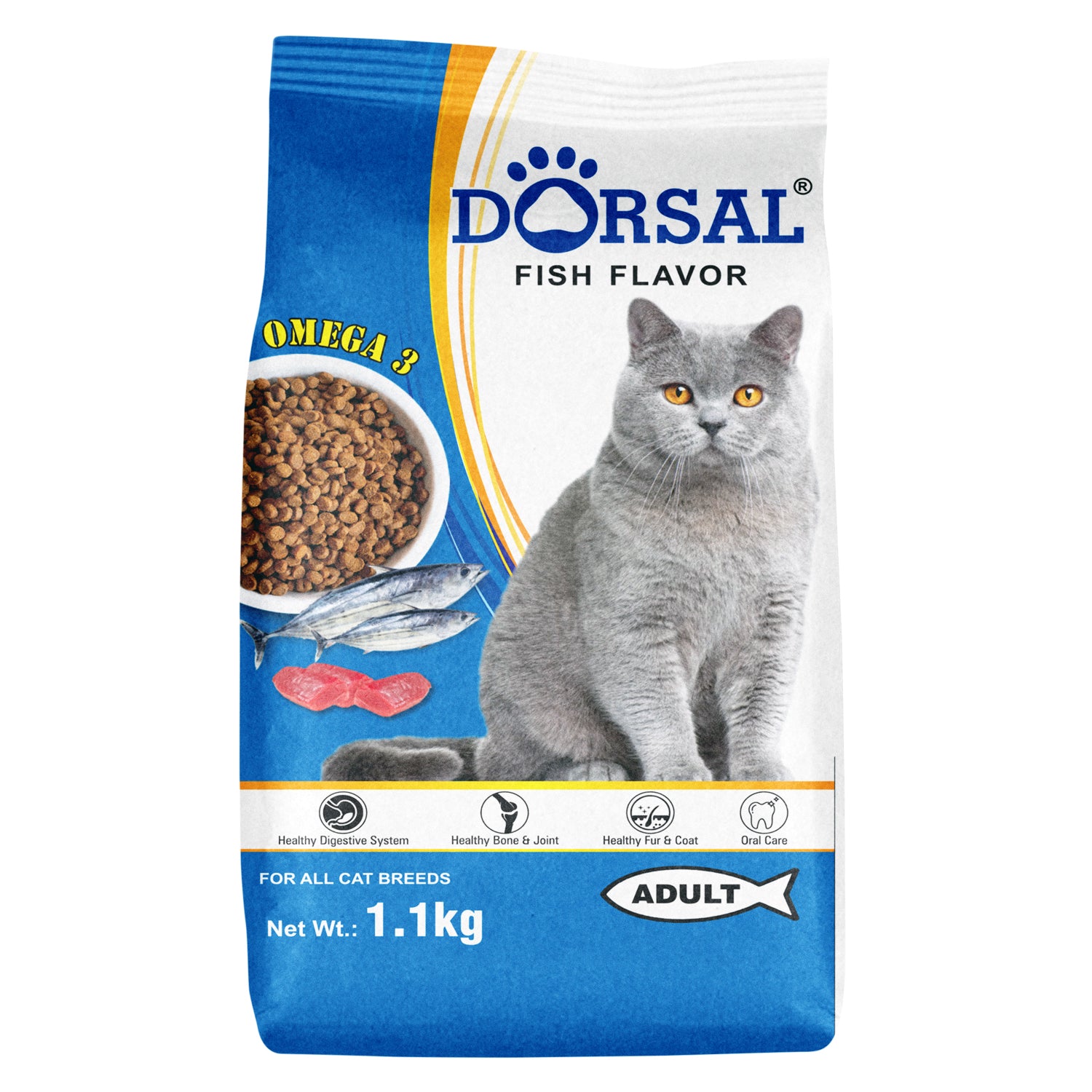 Dorsal Cat Food 1.1kg (Adult)