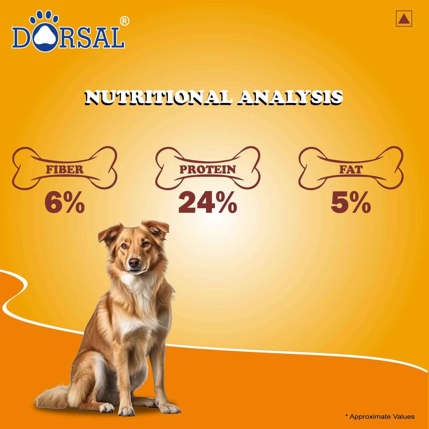Dorsal Real Dog Biscuits 1 kg Pack, chicken flavor
